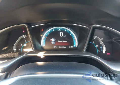 2018 Honda Civic Ex z USA, uszkodzony, nr VIN 2HGFC2F74JH547370